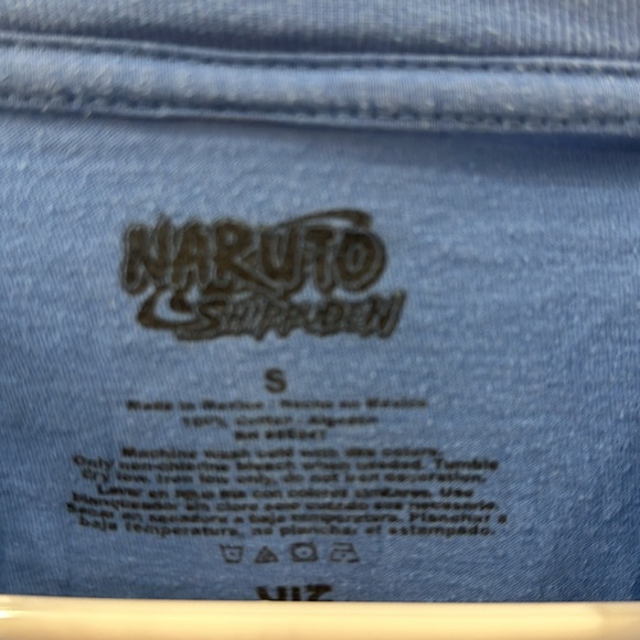 GUC Naruto Kakashi Graphic Screen Tee Short Sleeve T- Shirt Size S Small - Picture 5 of 9